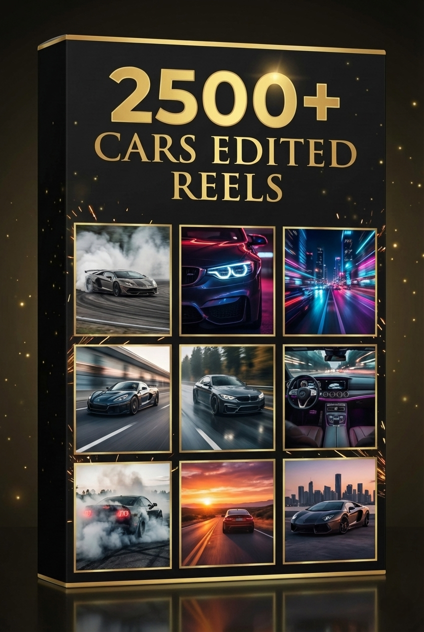 🚗 Car Edit Reels Bundle